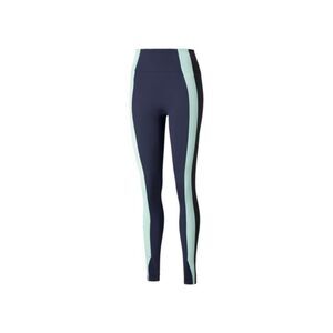 PUMA Womens Navy Stretch Active Wear High Waist Leggings XS